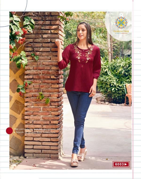 Flair Fiesta Vol 1 By Passion Tree Fancy Wester Ladies Top Collection